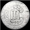 Image 2 : 1856 Silver Three Cent CLOSELY UNCIRCULATED