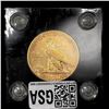 Image 2 : 1908-D $10 Gold Eagle NICELY CIRCULATED