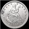 Image 1 : 1854 Arws Seated Liberty Quarter CLOSELY UNCIRCULA