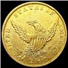 Image 2 : 1836 $2.50 Gold Quarter Eagle ABOUT UNCIRCULATED