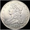 Image 1 : 1839 Capped Bust Half Dollar CLOSELY UNCIRCULATED