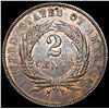 Image 2 : 1868 Two Cent Piece CLOSELY UNCIRCULATED