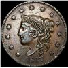 Image 1 : 1837 Coronet Head Large Cent LIGHTLY CIRCULATED