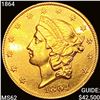 Image 1 : 1864 $20 Gold Double Eagle UNCIRCULATED