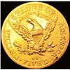 Image 2 : 1892-CC $5 Gold Half Eagle CLOSELY UNCIRCULATED