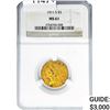 Image 1 : 1911-S $5 Gold Half Eagle NGC MS61