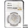 Image 1 : 1880 Morgan Silver Dollar NGC MS65 PL