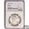 Image 1 : 1950 Franklin Half Dollar NGC PF65