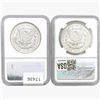 Image 2 : [2] Morgan Silver Dollars NGC MS63 [1884-O, 1884-O