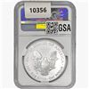 Image 2 : 2016-W Silver Eagle NGC PF70 UC, Lettered Edge