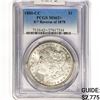 Image 1 : 1880-CC Rev 78 Morgan Silver Dollar PCGS MS62+