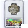 Image 2 : 1855SO 50C Chile NGC ShipwreckSS Central America N