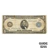 Image 1 : 1914 LG $5 Fed Res Note