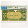 Image 2 : 1882 US NY Bank $50 Fed Res Note PMG VG10