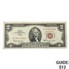 Image 1 : 1963A US $2 Legal Tender Note