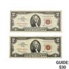 Image 1 : 1963 US $2 Legal Tender Notes (2 Items)