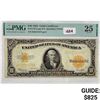 Image 1 : 1922 US LG $10 Gold Cert. PMG VF25