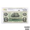 Image 1 : 1872 LG $5 S. Carolina Legal Tender Note PCGS GEM