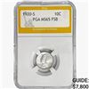 Image 1 : 1920-S Mercury Silver Dime PGA MS65 FSB