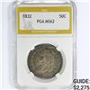 Image 1 : 1832 Capped Bust Half Dollar PGA MS62