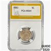 Image 1 : 1883 Shield Nickel PGA MS64