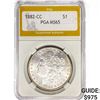 Image 1 : 1882-CC Morgan Silver Dollar PGA MS65