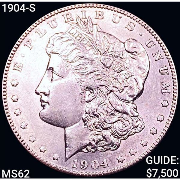 1904-S Morgan Silver Dollar UNCIRCULATED