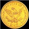 Image 2 : 1870 $2.50 Gold Quarter Eagle UNCIRCULATED