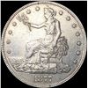 Image 1 : 1877 Silver Trade Dollar ABOUT UNCIRCULATED