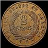 Image 2 : 1864 Two Cent Piece CLOSELY UNCIRCULATED