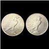 Image 2 : [2] 1934-D Peace Silver Dollars CLOSELY UNCIRCULAT