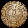 Image 2 : 1870 Two Cent Piece CLOSELY UNCIRCULATED