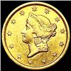 Image 1 : 1852-O Rare Gold Dollar CLOSELY UNCIRCULATED