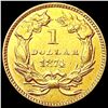 Image 2 : 1874 Rare Gold Dollar CLOSELY UNCIRCULATED