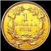 Image 2 : 1874 Rare Gold Dollar HIGH GRADE