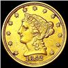 Image 1 : 1852 $2.50 Gold Quarter Eagle HIGH GRADE