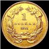 Image 2 : 1861 Rare Gold Dollar CLOSELY UNCIRCULATED