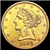 Image 1 : 1903-S $5 Gold Half Eagle UNCIRCULATED