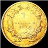 Image 2 : 1856 Rare Gold Dollar CLOSELY UNCIRCULATED