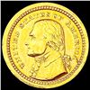 Image 1 : 1903 US Lousiana Purchase Expo Gold Dollar CLOSELY
