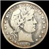 Image 1 : 1899 Barber Half Dollar NICELY CIRCULATED