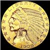 Image 1 : 1909 $5 Gold Half Eagle CLOSELY UNCIRCULATED