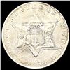 Image 1 : 1856 Silver Three Cent NEARLY UNCIRCULATED