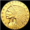 Image 1 : 1911 $2.50 Gold Quarter Eagle UNCIRCULATED
