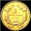 Image 2 : 1874 Rare Gold Dollar NEARLY UNCIRCULATED