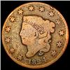Image 1 : 1824 Coronet Head Large Cent NICELY CIRCULATED