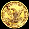 Image 2 : 1861 $2.50 Gold Quarter Eagle CLOSELY UNCIRCULATED