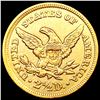 Image 2 : 1857 $2.50 Gold Quarter Eagle CLOSELY UNCIRCULATED