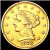 Image 1 : 1878 $2.50 Gold Quarter Eagle HIGH GRADE