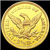 Image 2 : 1853 $2.50 Gold Quarter Eagle CLOSELY UNCIRCULATED